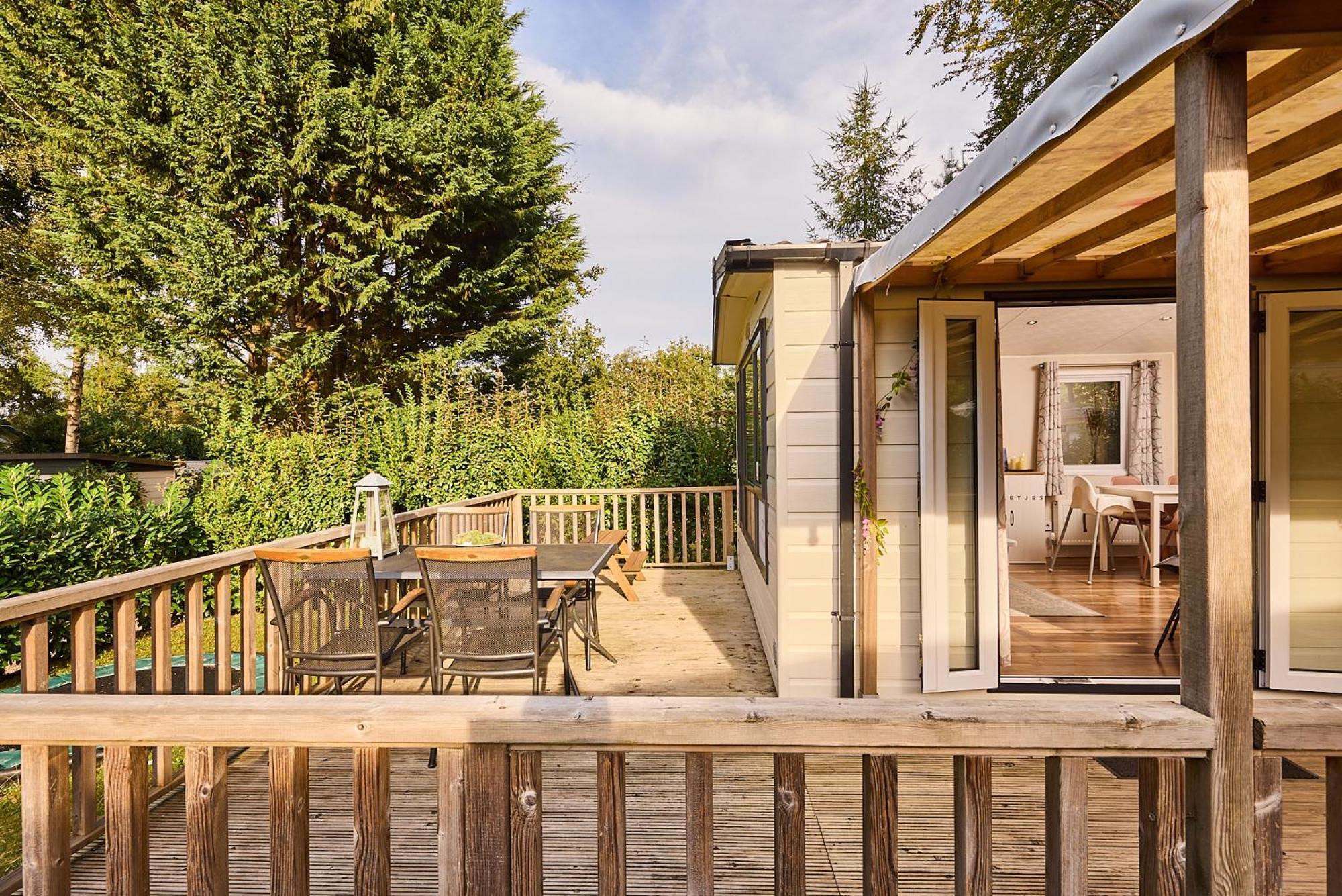 Chalet Huisje Bella Op De Veluwe Max 2 Volwassene บีคแบร์เกิน ภายนอก รูปภาพ