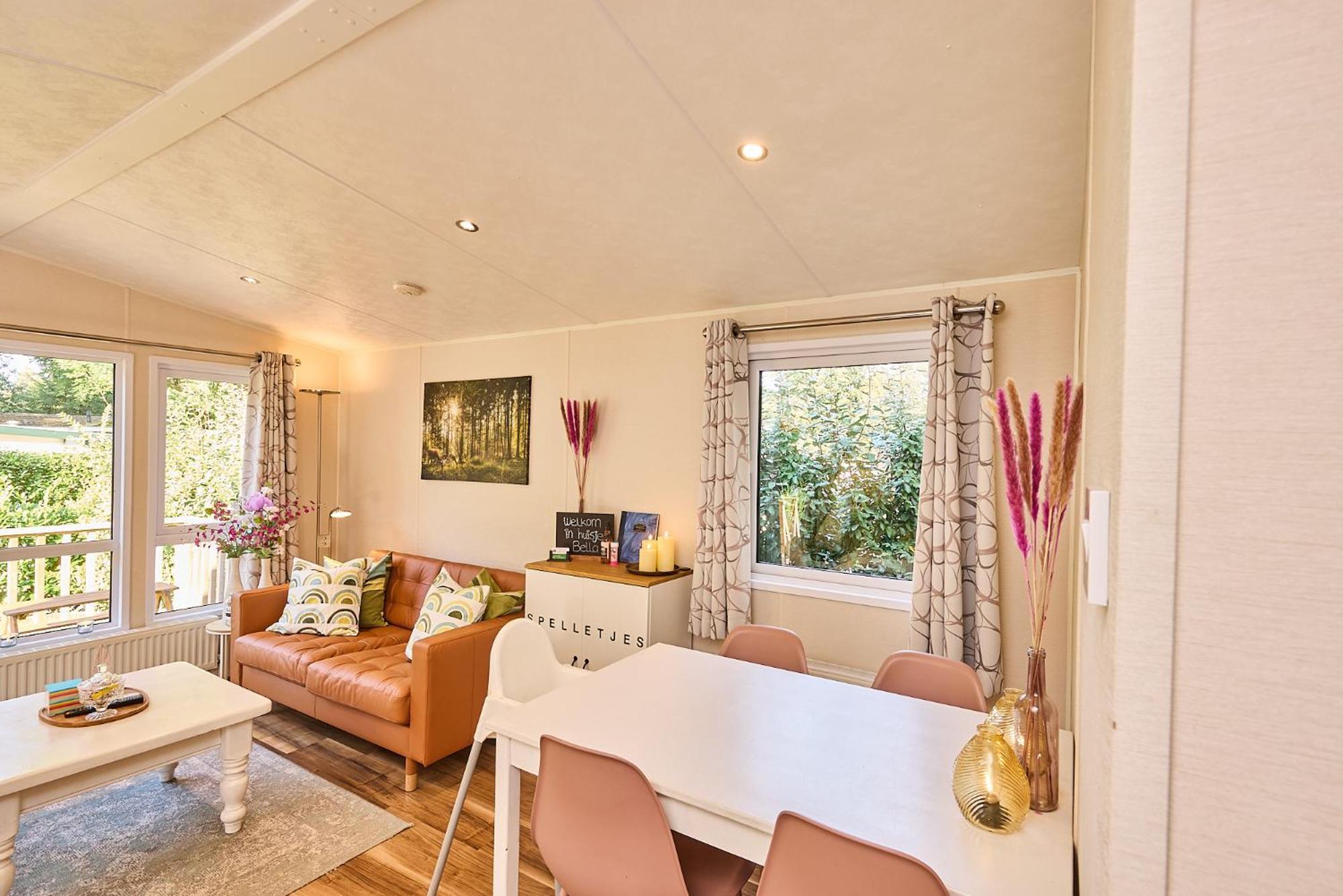 Chalet Huisje Bella Op De Veluwe Max 2 Volwassene บีคแบร์เกิน ภายนอก รูปภาพ
