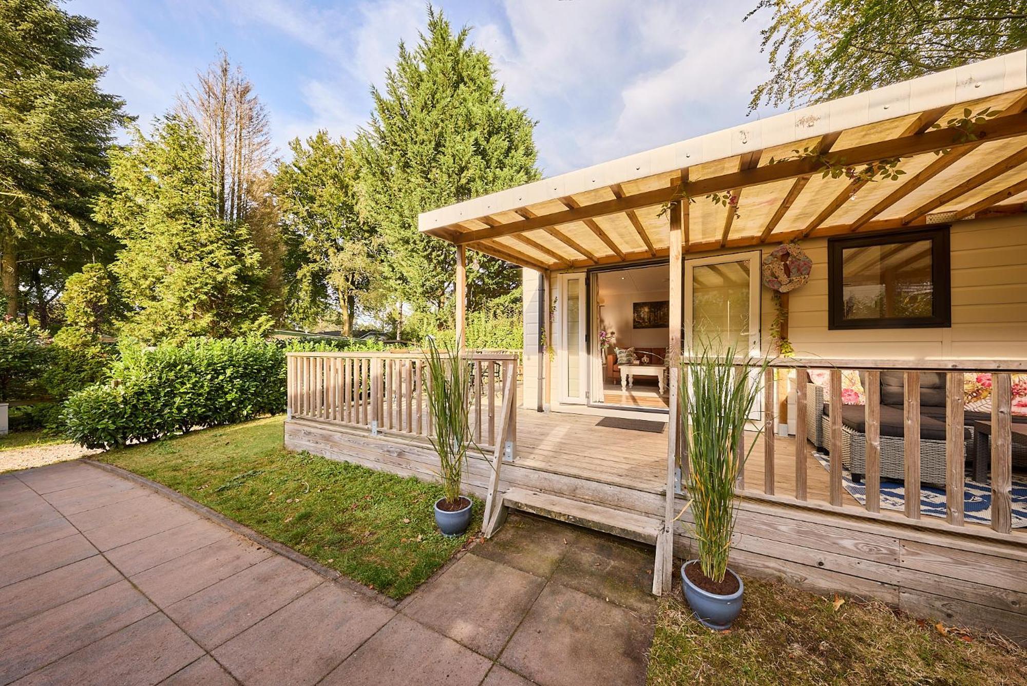 Chalet Huisje Bella Op De Veluwe Max 2 Volwassene บีคแบร์เกิน ภายนอก รูปภาพ